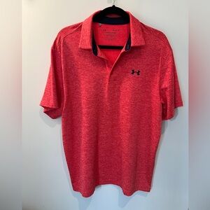 Men's Large Orange Golf Polo